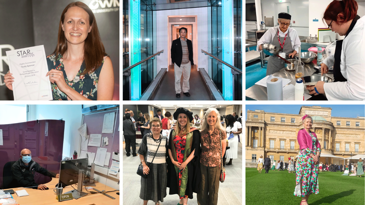 Long service award collage